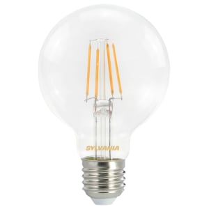 Sylvania LED Non Dimmable Filament Globe E27 Light Bulb - 4.5W