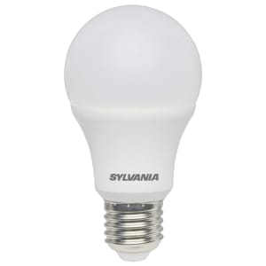 Sylvania LED GLS Non Dimmable Frosted E27 Light Bulbs - 8.5W Pack of 4