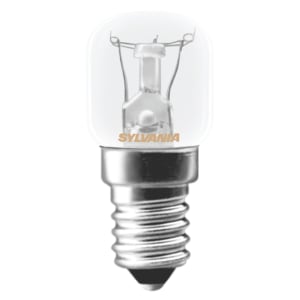 Sylvania Incandescent Non Dimmable Pygmy E14 Oven Light Bulb - 15W