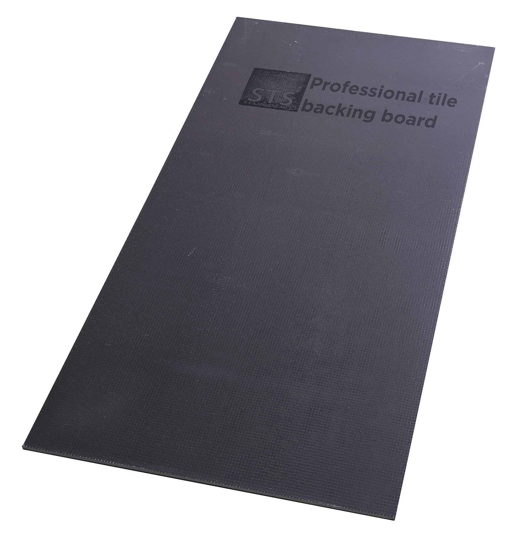 STS Professional Tile Backer Board 1200 x 600 x 10mm Wickes.co.uk