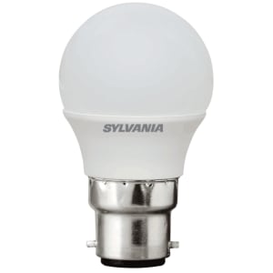 Sylvania LED Non Dimmable Frosted Mini Globe B22 Light Bulb - 3W