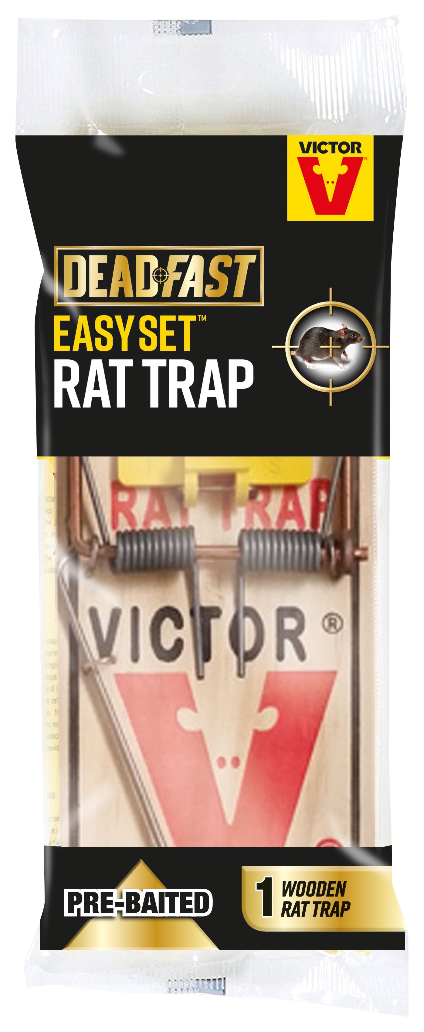 Deadfast Easy Set Rat Trap - Single