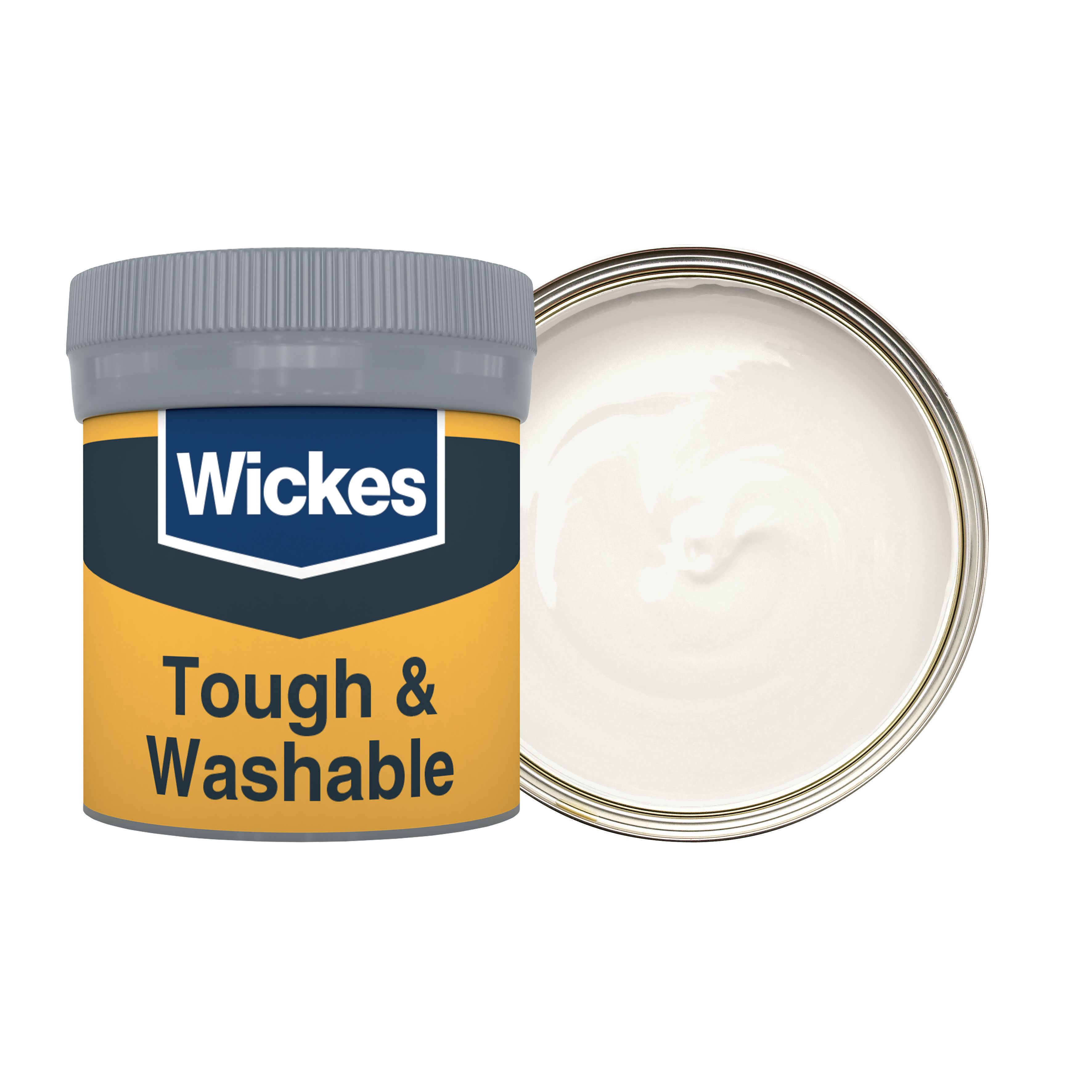 Wickes Tough & Washable Matt Emulsion Paint Tester Pot - Falling Feather No.155 - 50ml