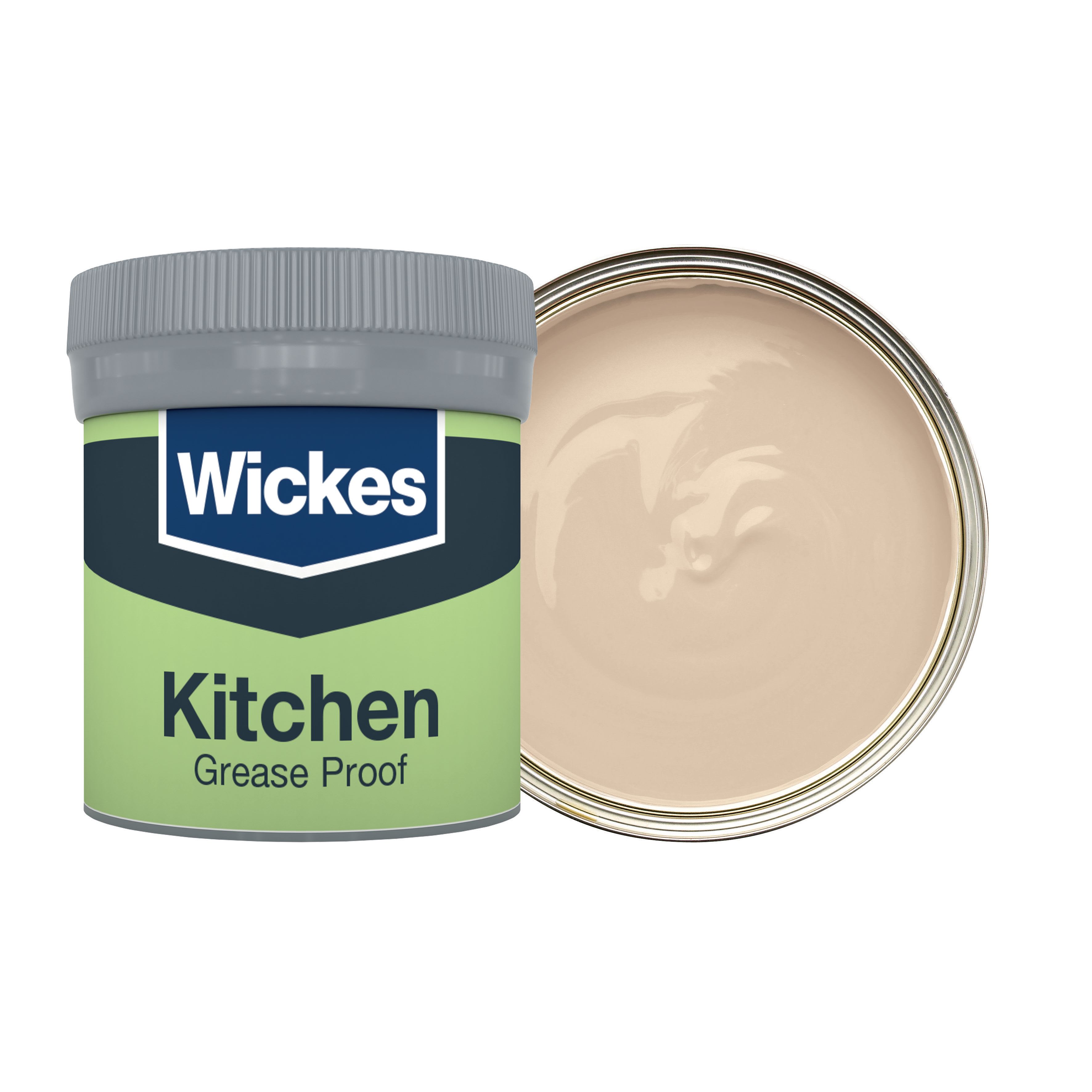 Wickes Kitchen Matt Emulsion Paint Tester Pot Soft Cashmere No.330