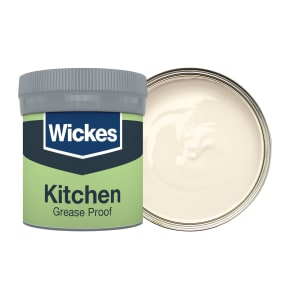 Wickes Ivory - No. 400 Kitchen Matt Emulsion Paint Tester Pot - 50ml