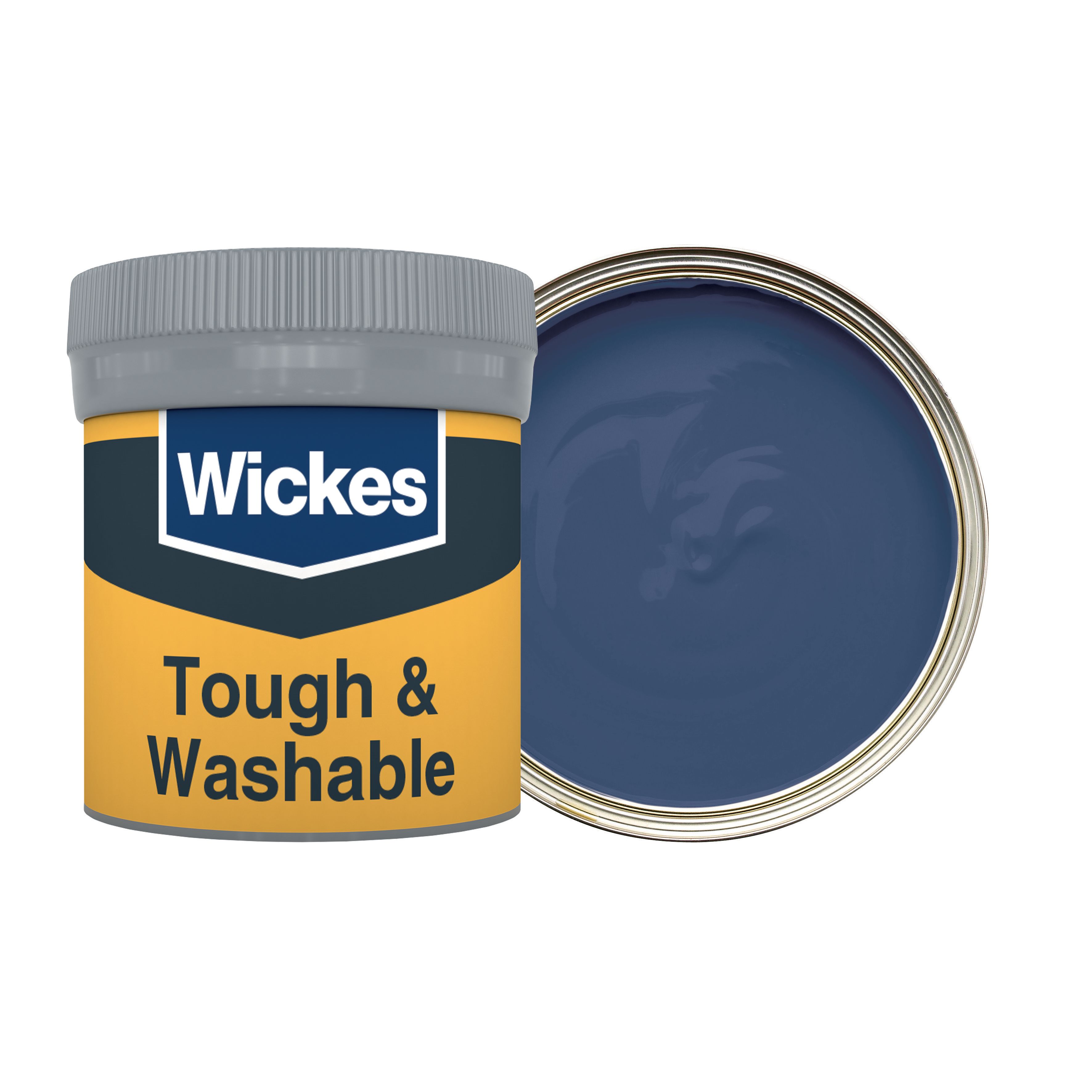 Wickes Tough & Washable Matt Emulsion Paint Tester Pot - Admiral No.970 - 50ml