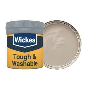 Wickes Earl Grey No. 430 Tough & Washable Matt Emulsion Paint Tester Pot - 50ml