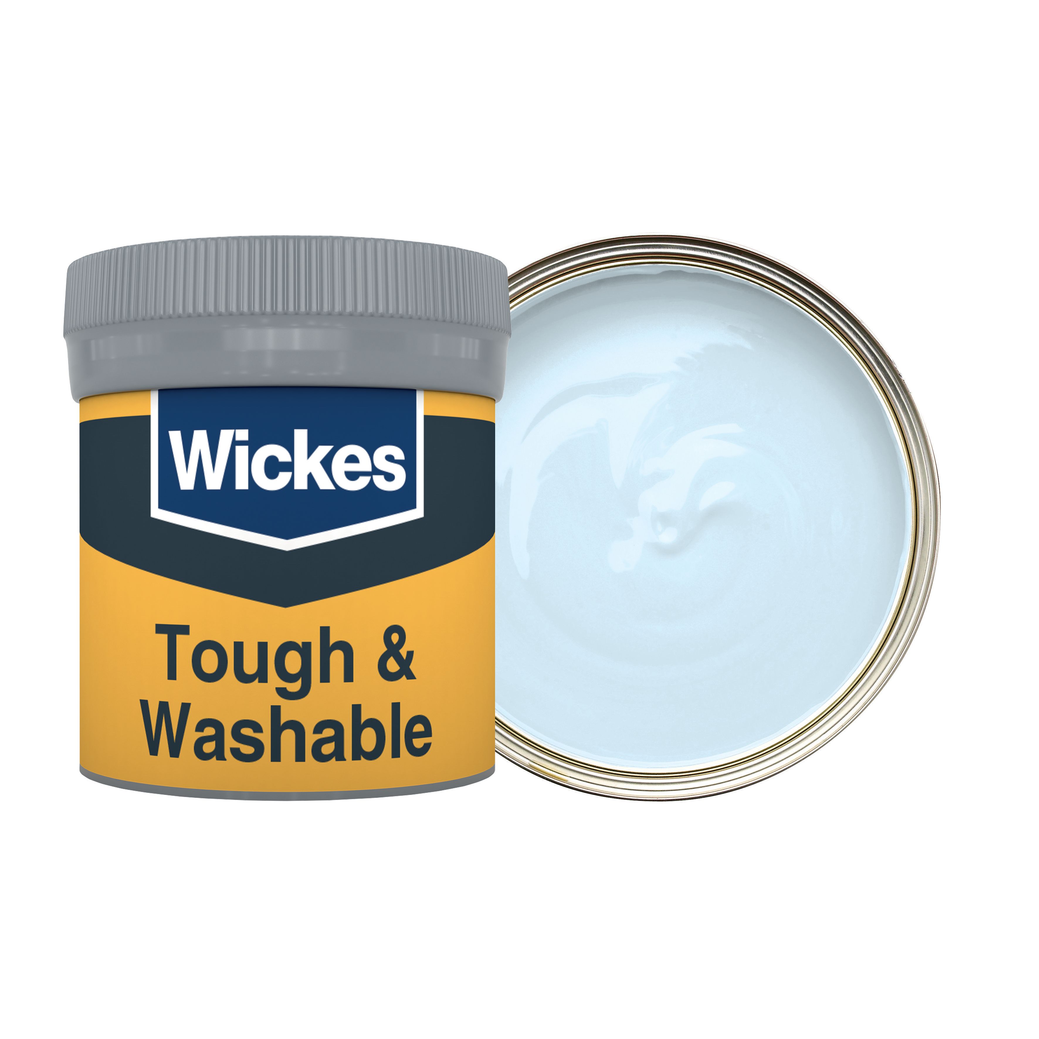 Wickes Tough & Washable Matt Emulsion Paint Tester Pot - Powder No.905 - 50ml