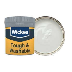 Wickes Putty No. 420 Tough & Washable Matt Emulsion Paint Tester Pot - 50ml