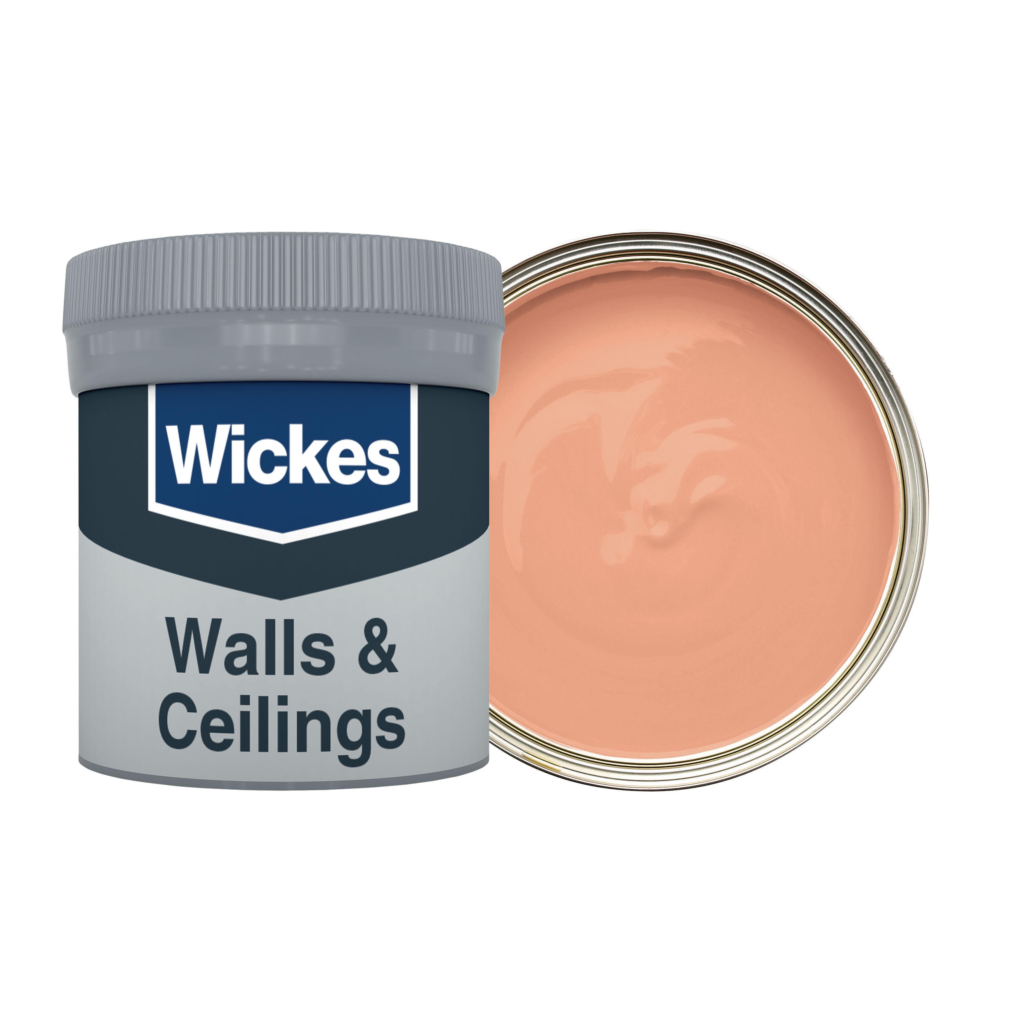 Wickes Vinyl Matt Emulsion Paint Tester Pot - Burnt Copper No.515 - 50ml