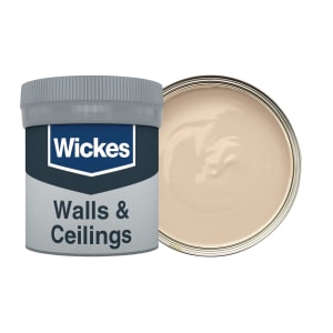 Wickes Vinyl Matt Emulsion Paint Tester Pot - Soft Cashmere No.330 - 50ml