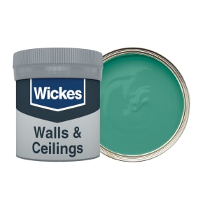 Wickes Jewel Green - No. 845 Vinyl Matt Emulsion Paint Tester Pot - 50ml