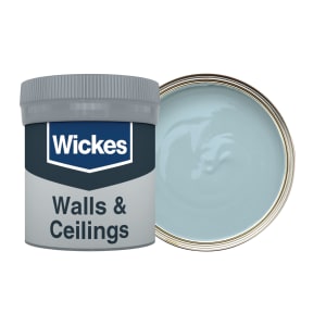 Wickes Vinyl Matt Emulsion Paint Tester Pot - Rock Pool No.225 - 50ml