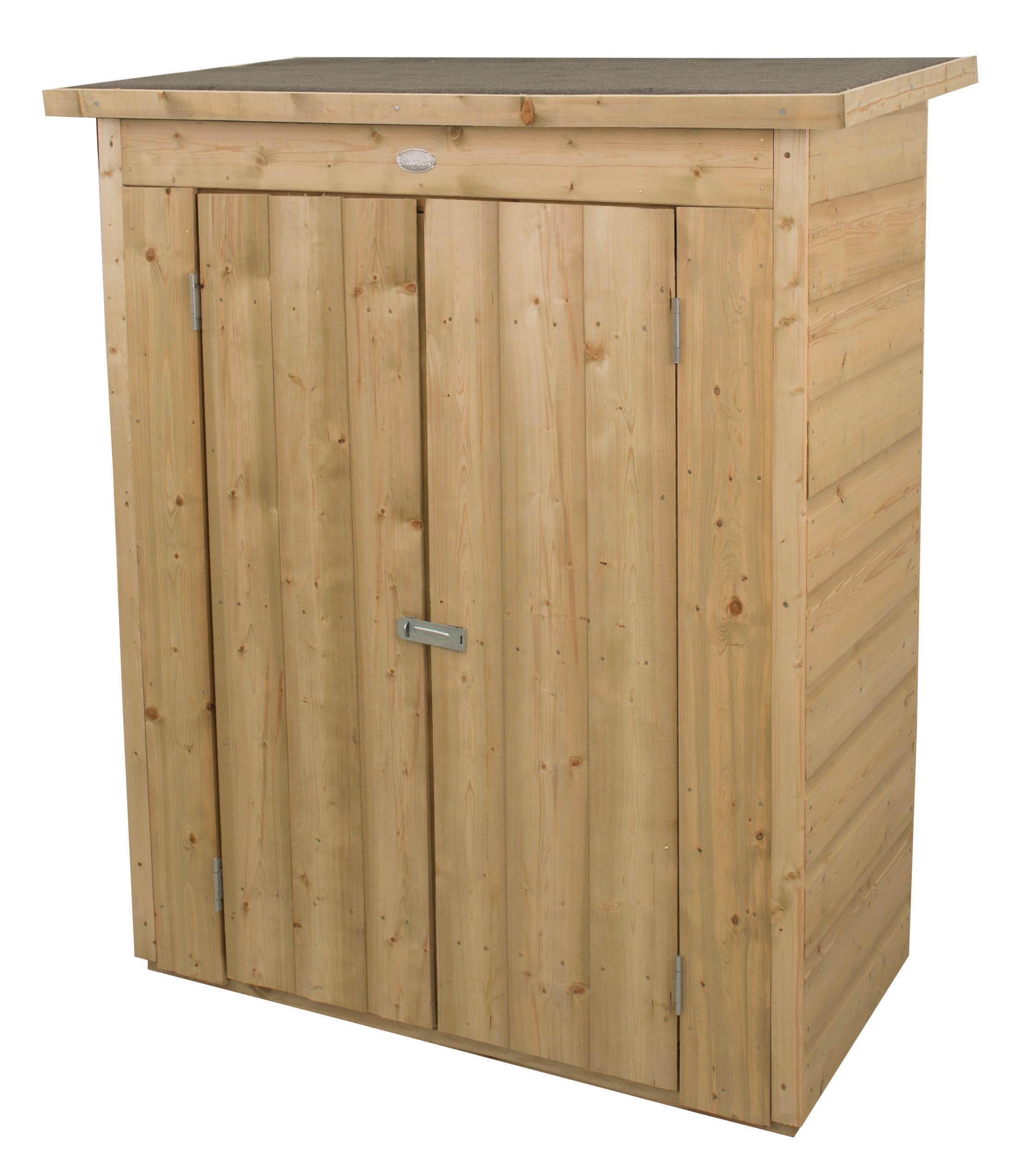 Forest Garden Shiplap Pent Garden Store - 3 x 2ft