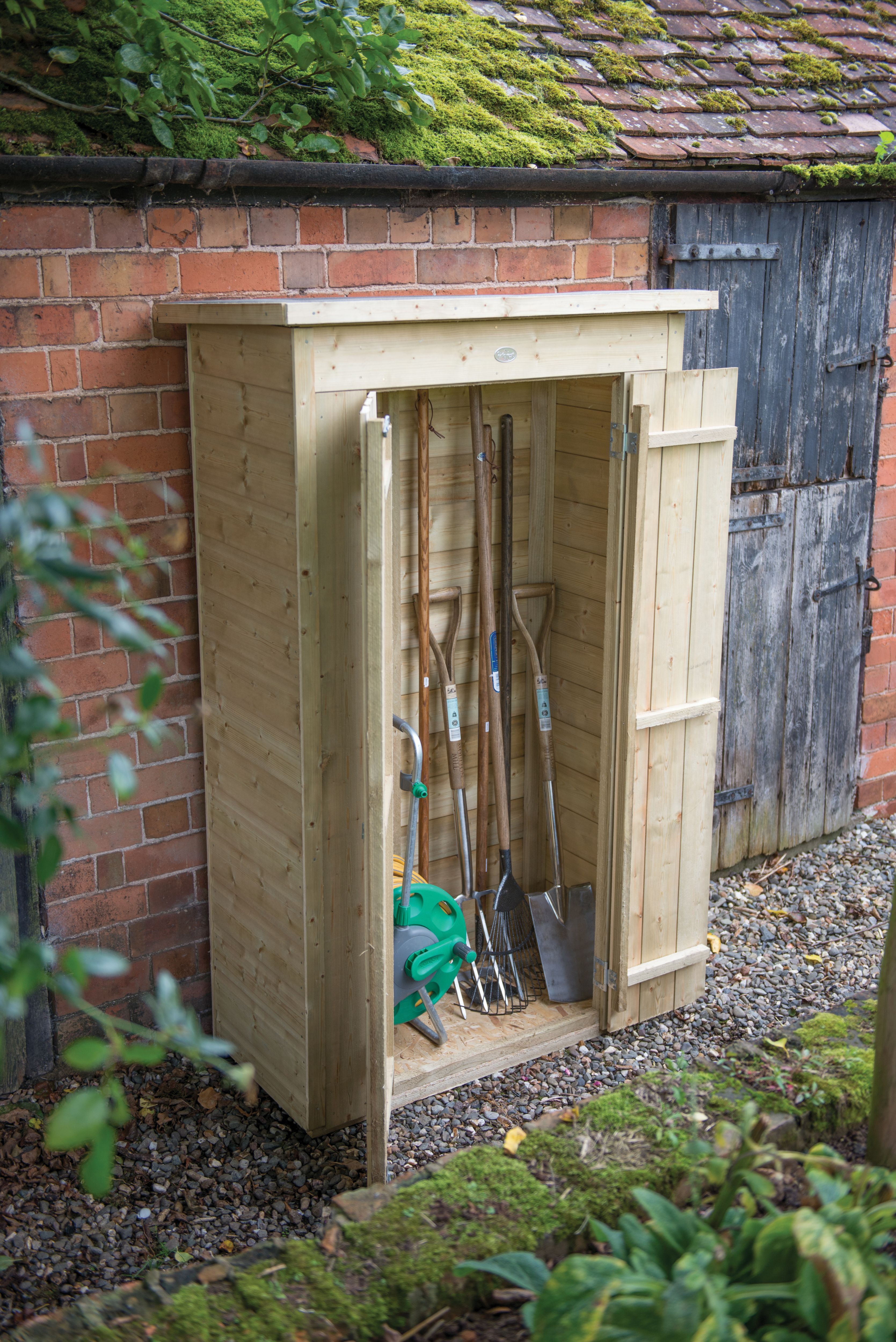 Forest Garden 3 x 2ft Tall Shiplap Pent Garden Store