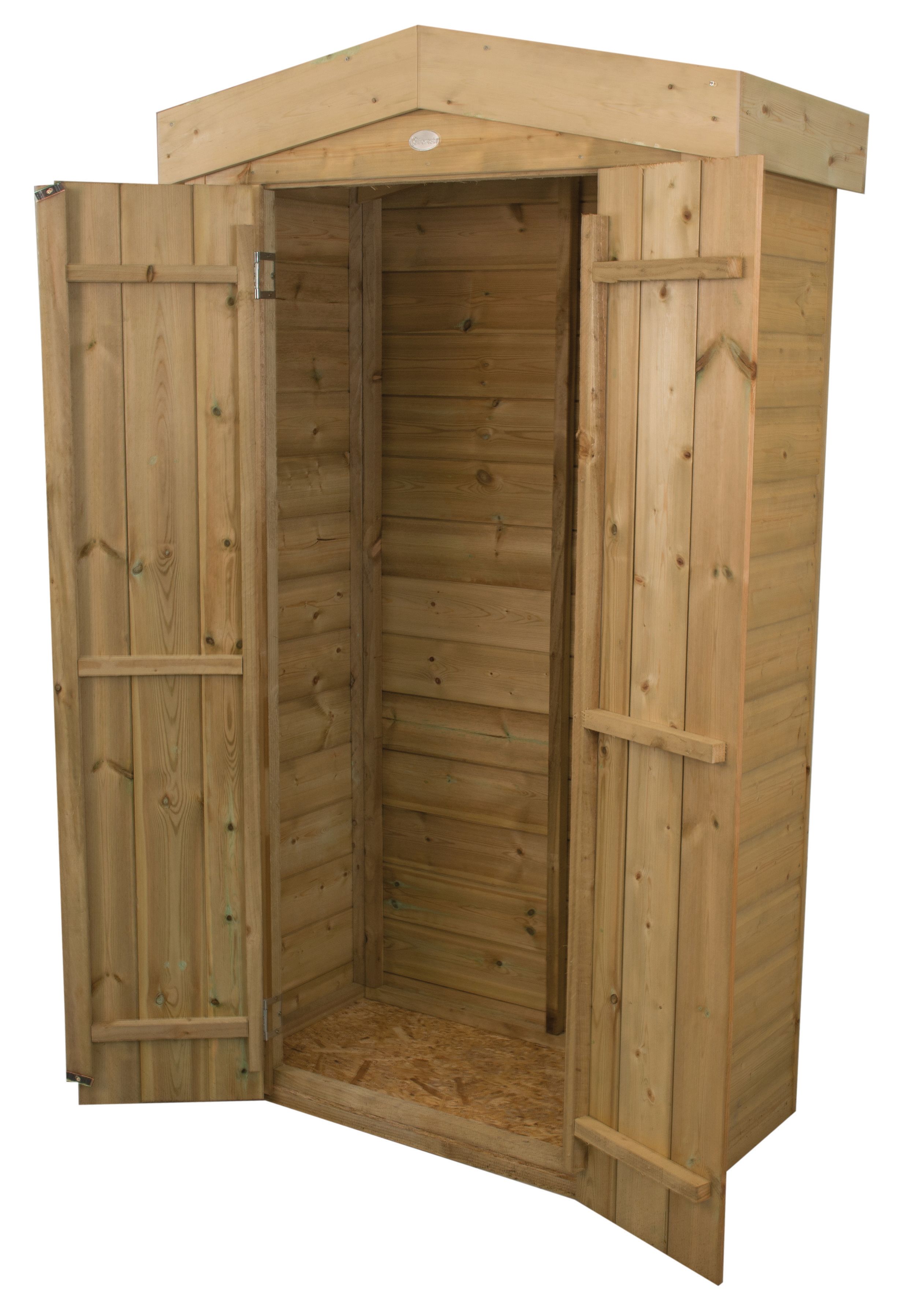 Forest Garden Tall Shiplap Apex Garden Store - 3 x 2ft