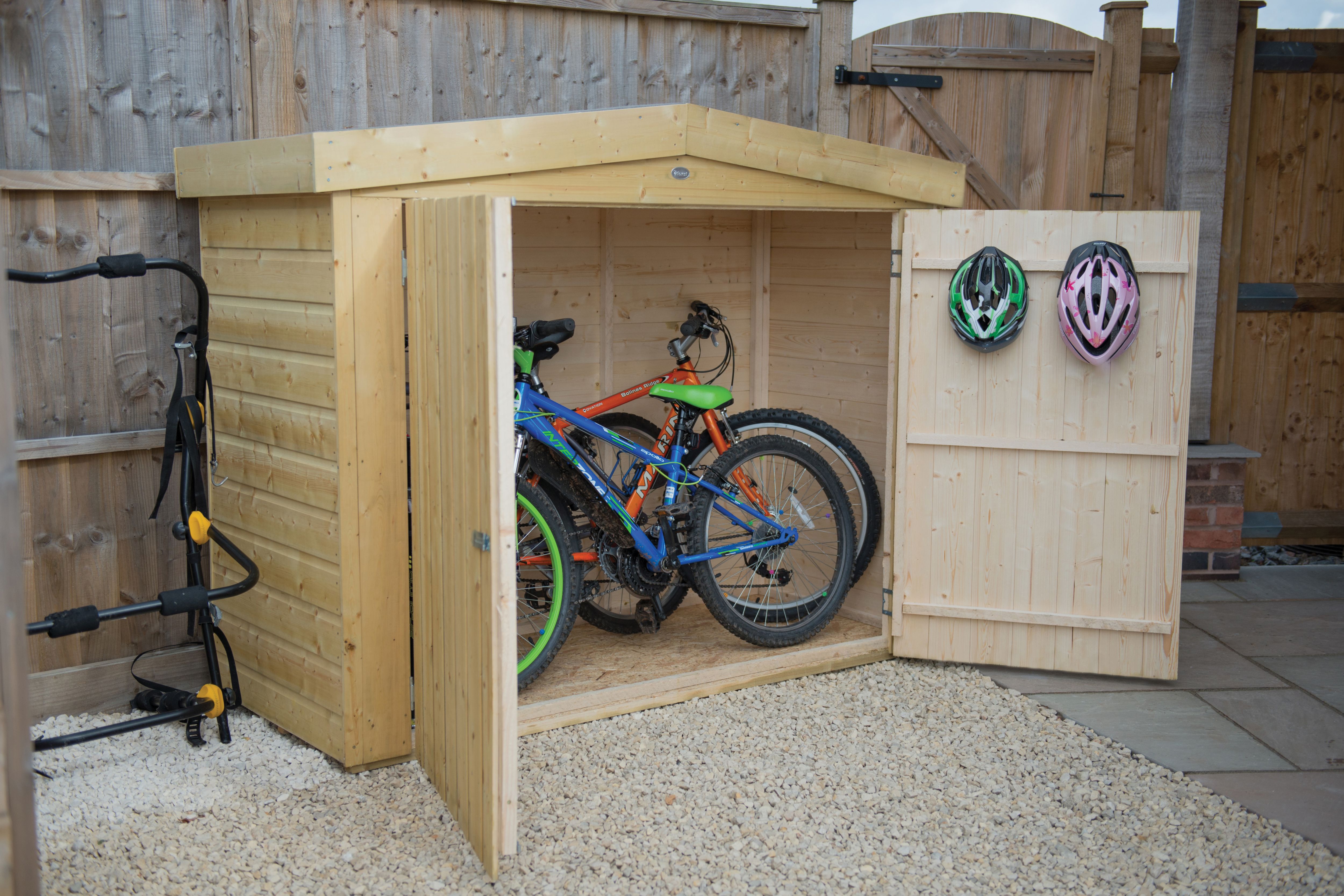 Forest Garden 6 x 3ft Large Shiplap Apex Outdoor Store