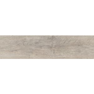 Wickes Mercia Grey Wood Grain Tile - 150 x 600mm Single