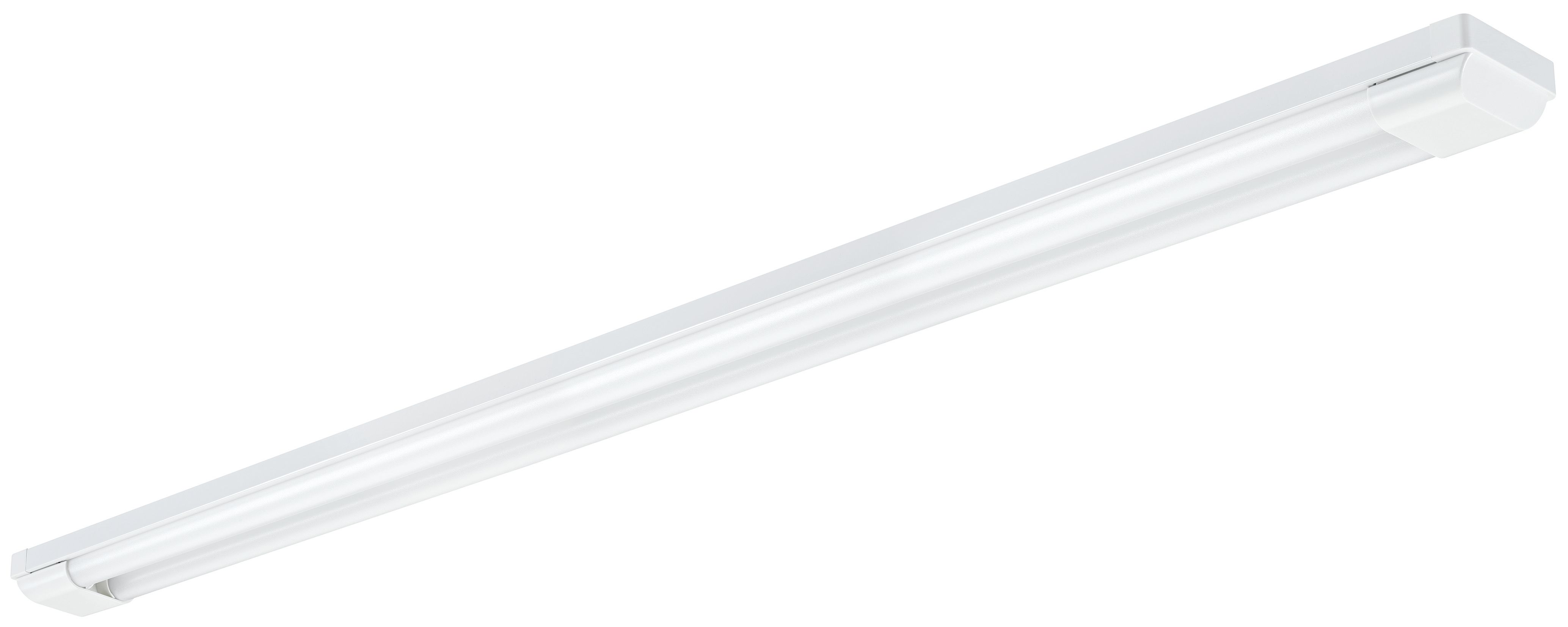 Image of Sylvania Twin 4ft IP20 Light Fitting with T8 Integrated LED Tube - 30W