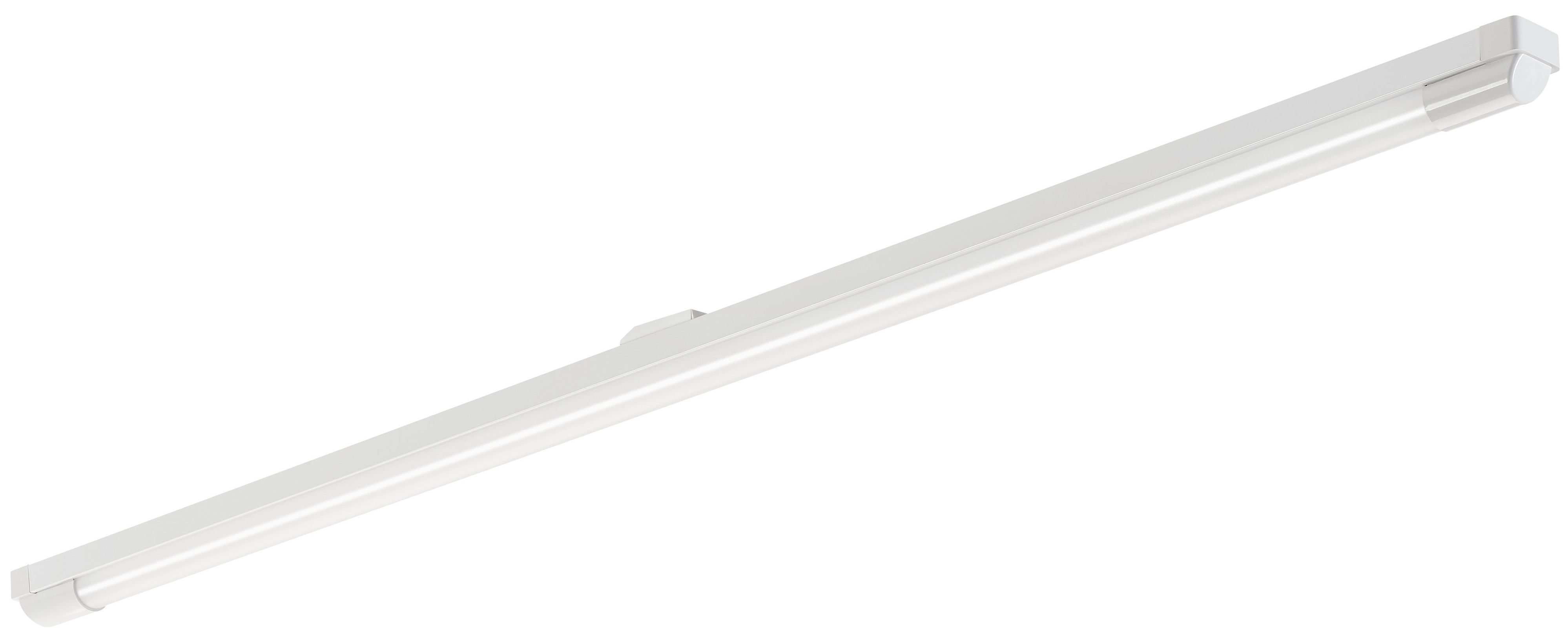 Image of Sylvania Single 4ft IP20 Light Fitting with T8 Integrated LED Tube - 16W