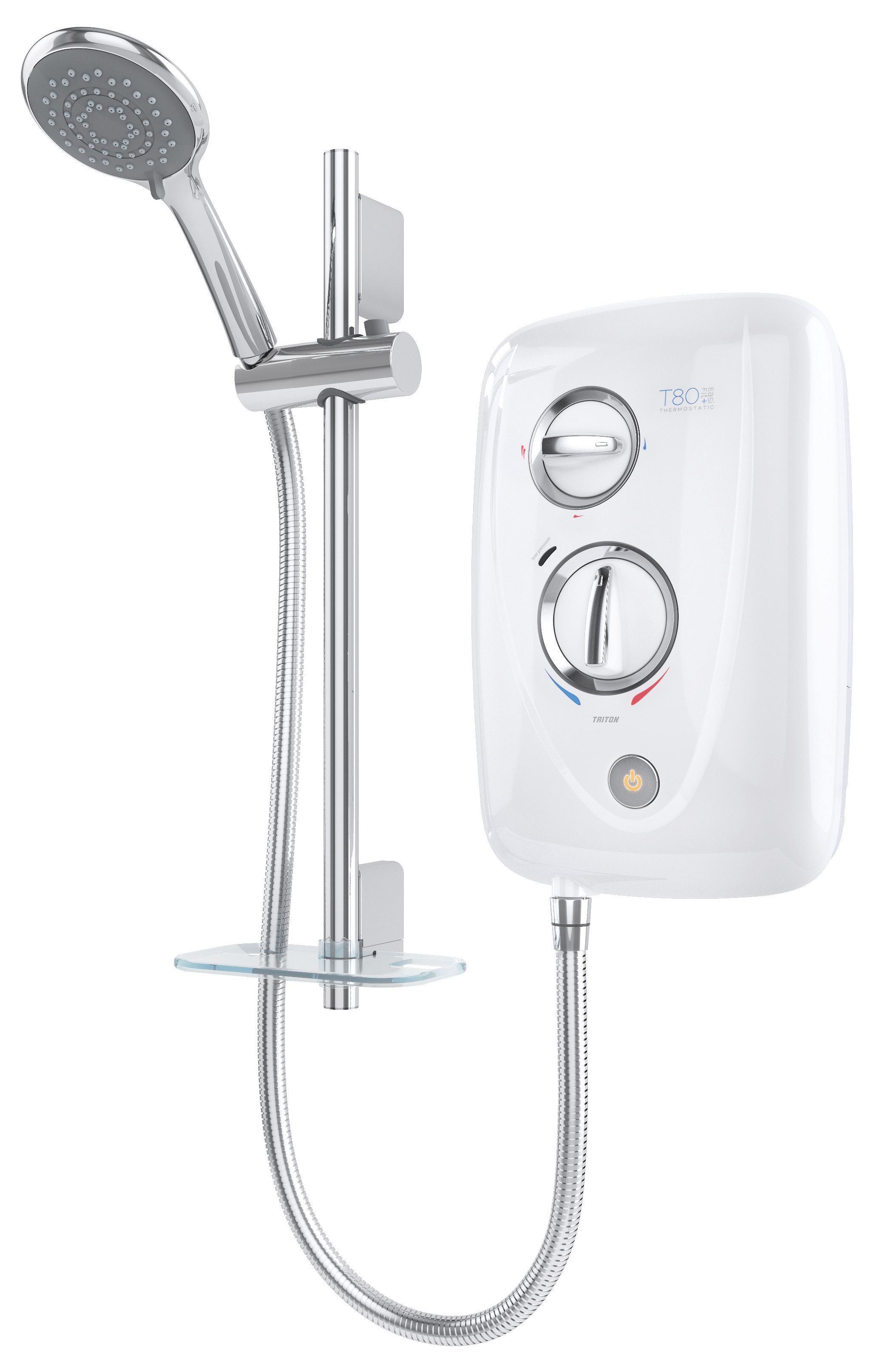 Triton T80 Easi-fit+ Thermo Electric Shower - 9.5kW