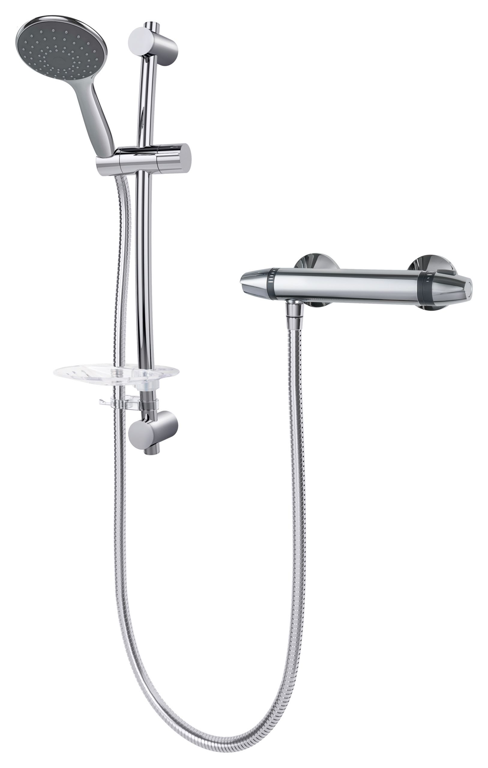Triton Naro Bar Mixer Shower Wickes.co.uk