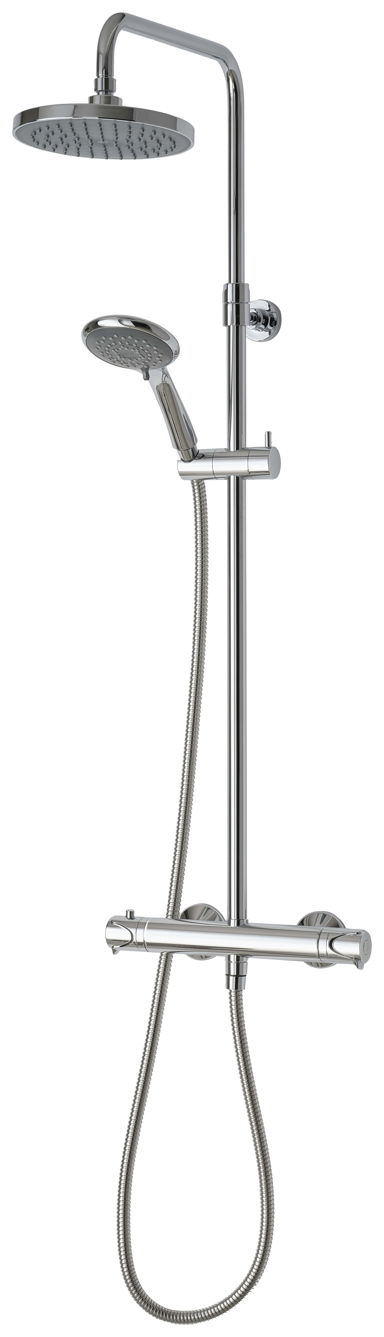Triton Tian Thermostatic Bar Diverter Mixer Shower Wickes.co.uk