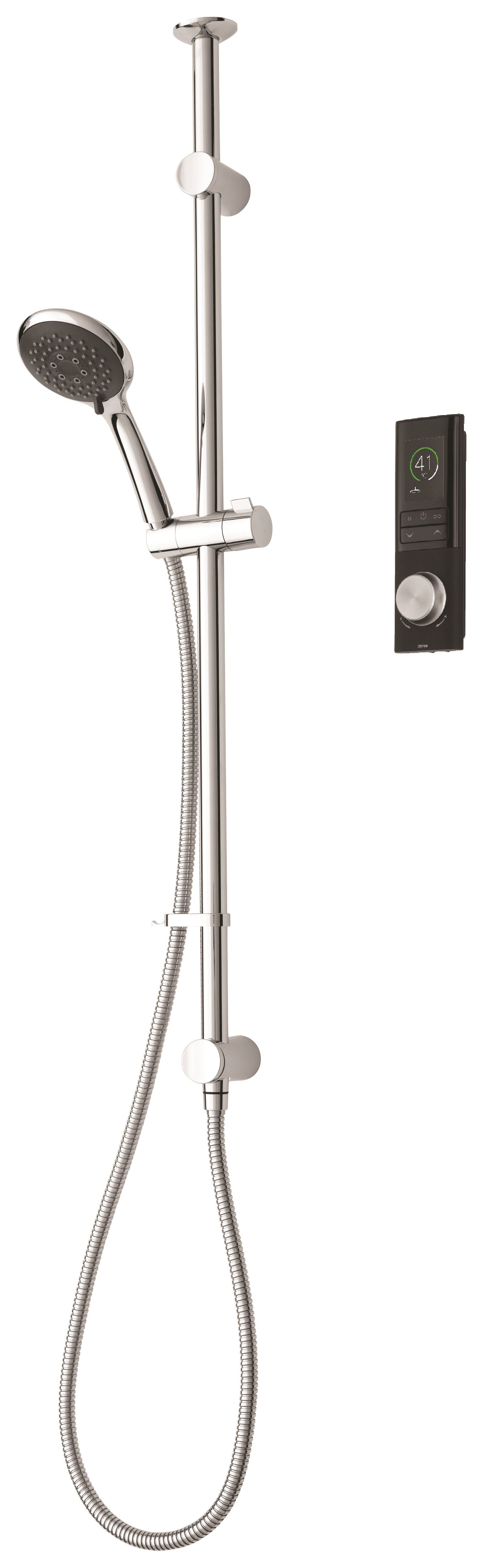 Image of Triton Home Digital Mixer Shower with Riser Rail - Unpumped