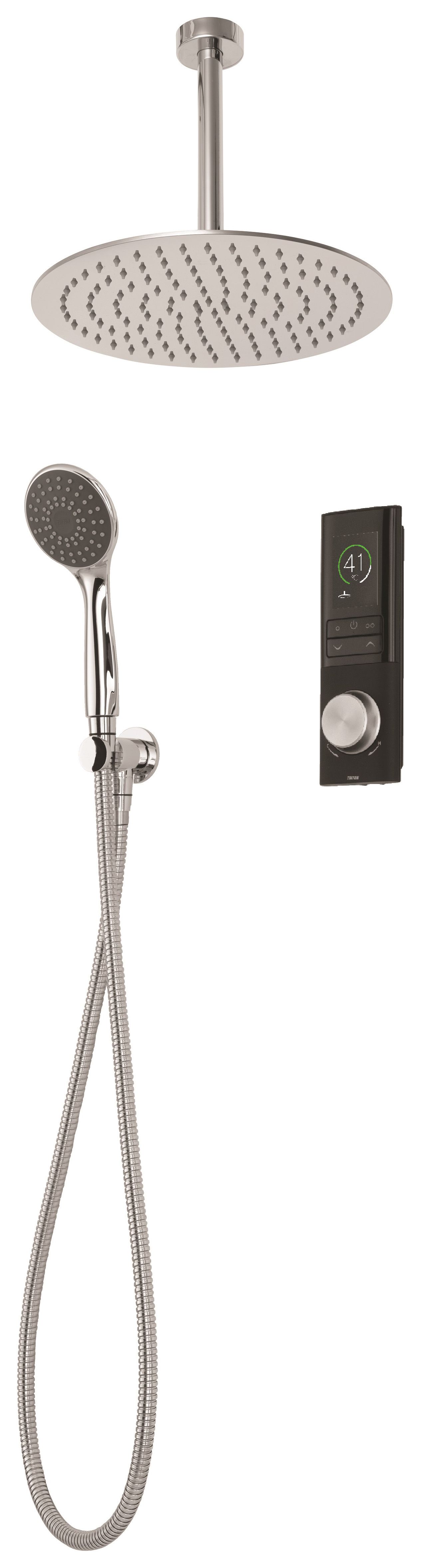 Image of Triton Home Digital Round Mixer Shower - Pumped