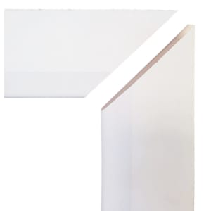 Wickes Chamfered Pre-Mitred Primed MDF Architrave Set - 14.5mm x 69mm x 2.013m