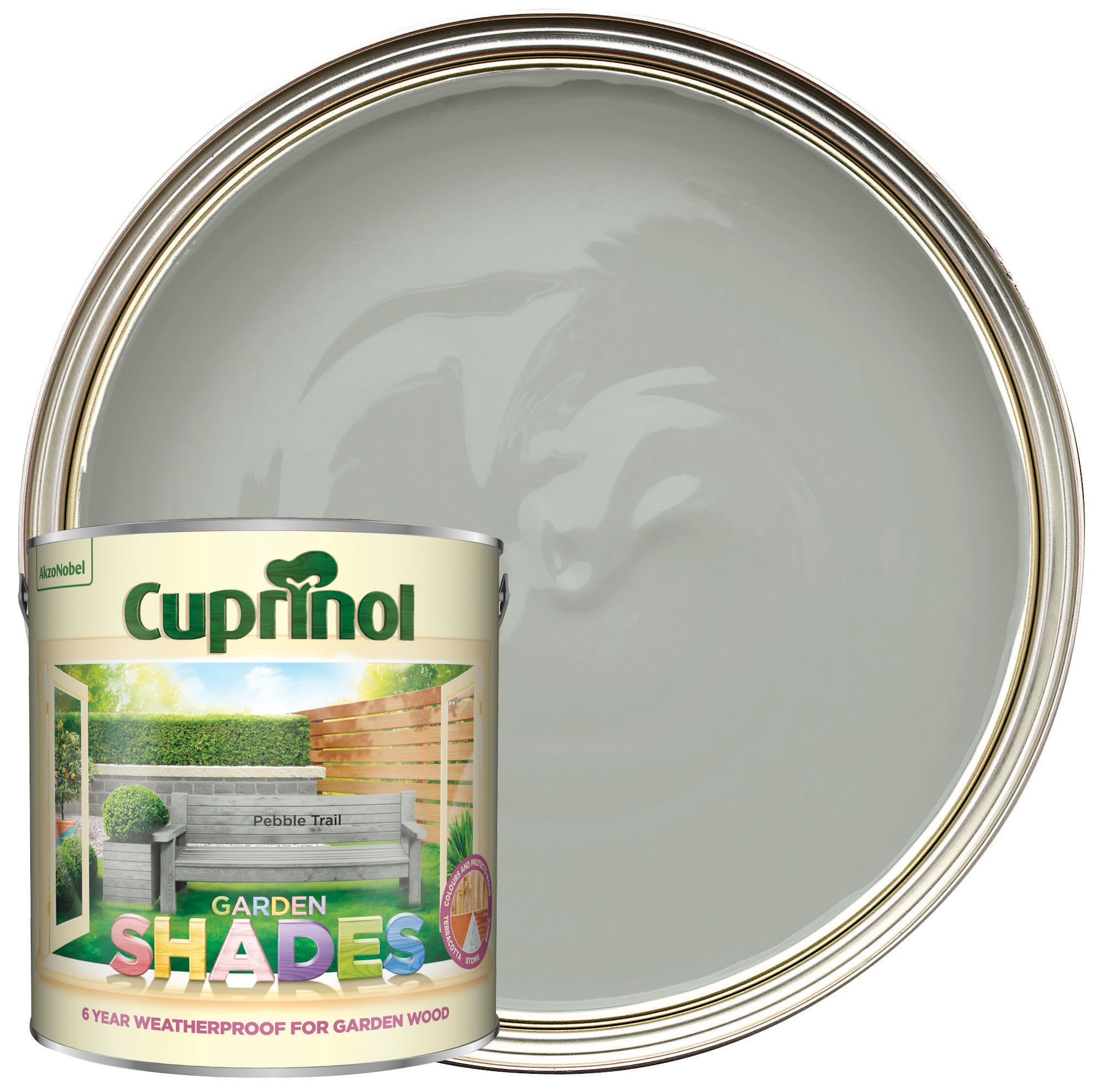 Cuprinol Garden Shades Matt Wood Treatment Pebble Trail 2.5L Wickes