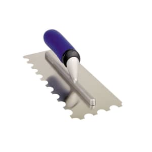Vitrex Pro Tiling Stainless Steel 20mm Round Notch Trowel