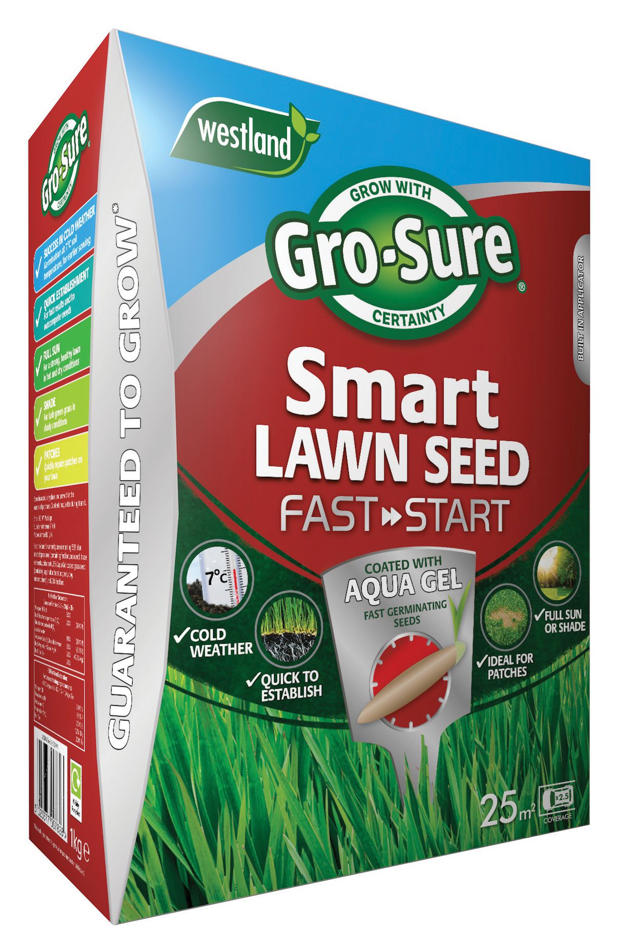 Gro-Sure Smart Seed Fast Start Lawn - 25m2