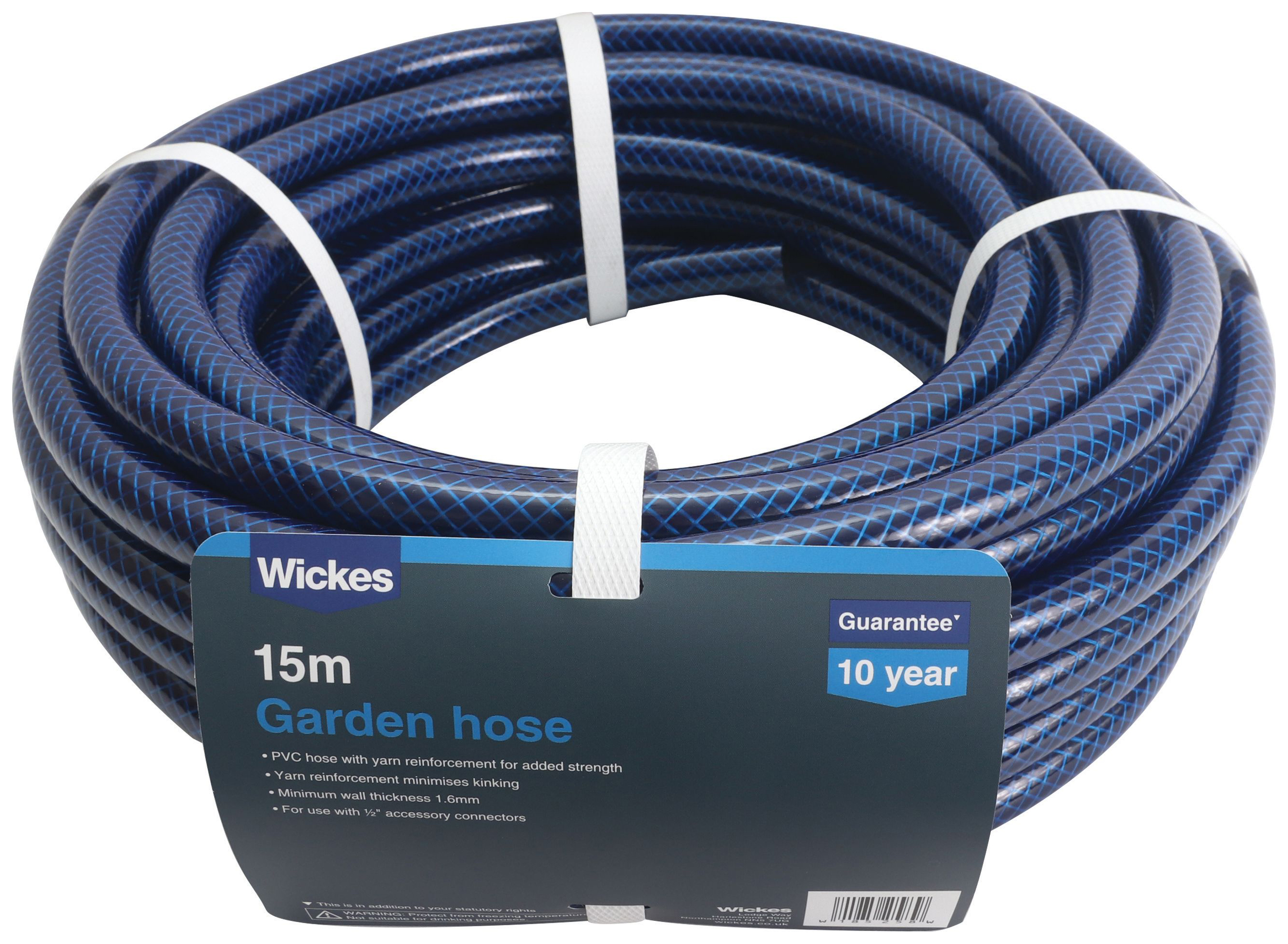 Image of Wickes Garden Hose Pipe - 15m