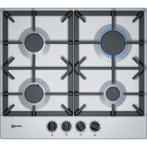 NEFF N70 T26DS49N0 Stainless Steel Gas Hob with Flameselect - 60cm