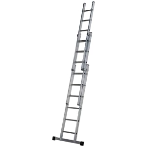 Werner Professional 4.13m 3 Section Aluminium Extension Ladder