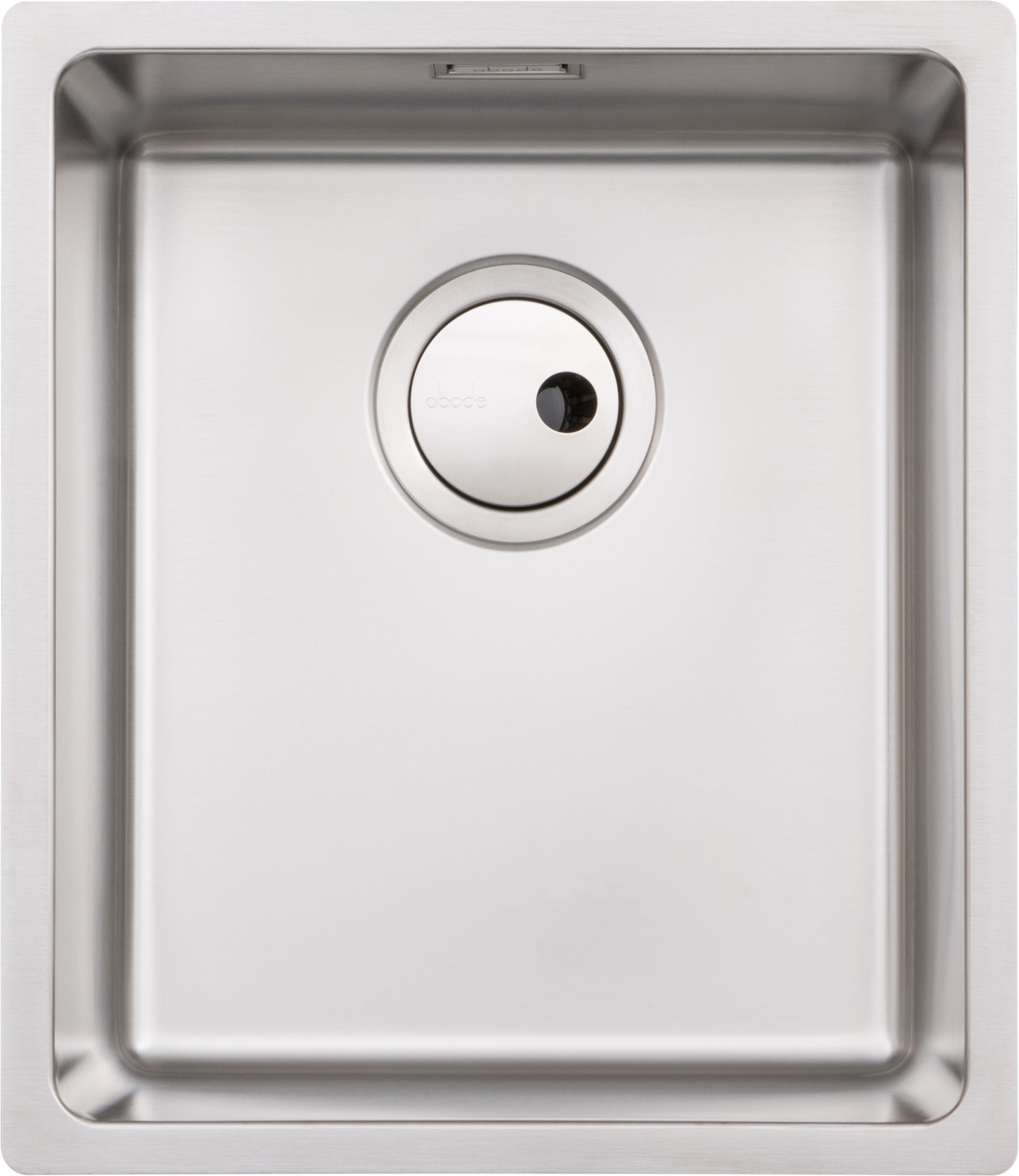 Image of Abode Matrix 1 Bowl Medium Stainless Steel Kitchen Sink