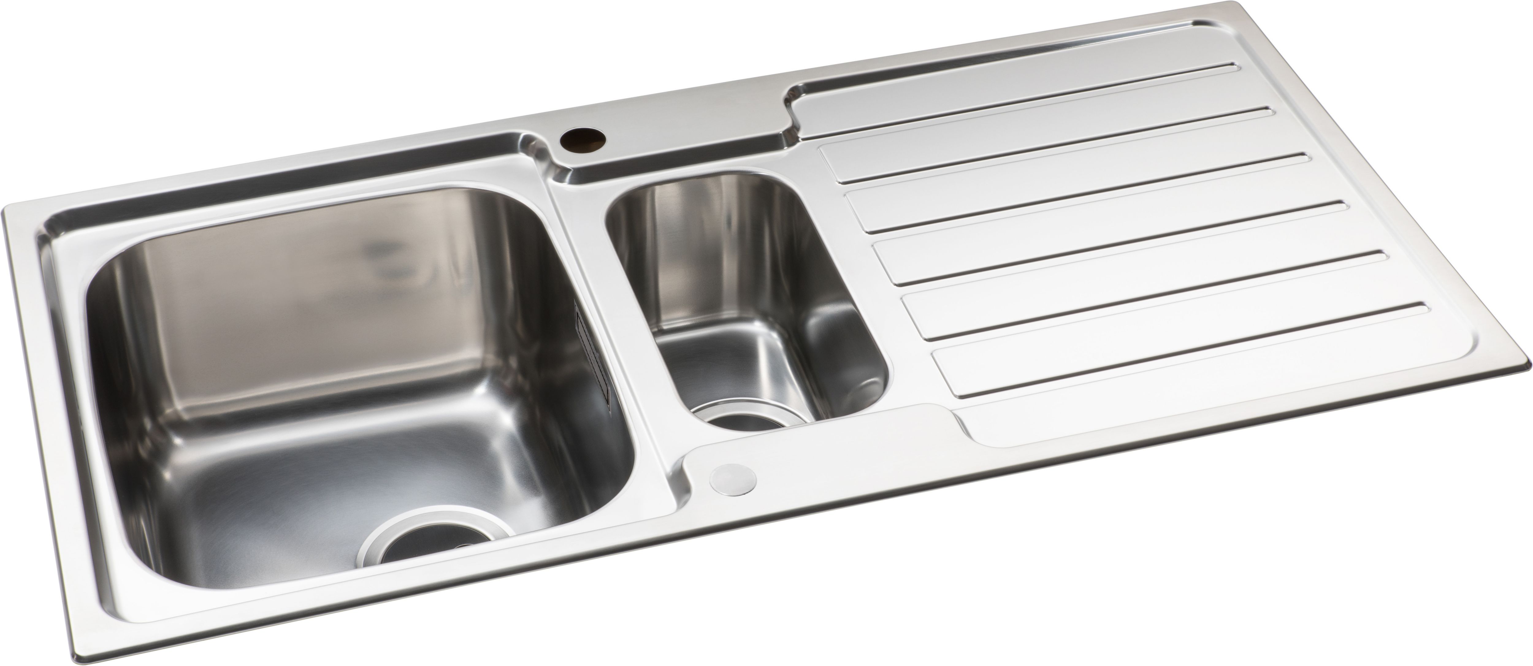 Neron 1.5 Bowl Kitchen Sink - Stainless Steel