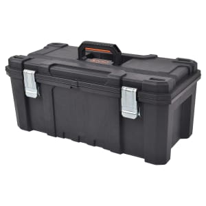 Tactix Heavy Duty Toolbox with Metal Hinges - 26in