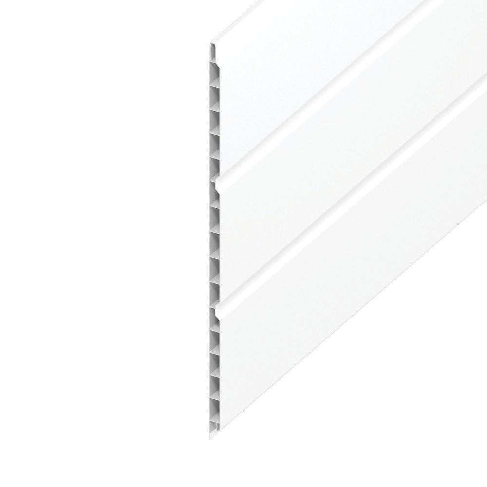 Image of Wickes PVCu Soffit Board - 300mm x 3m