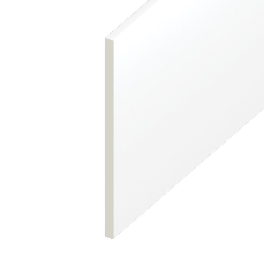 Wickes PVCu White Soffit Reveal Liner - 175mm x 9mm x 3m