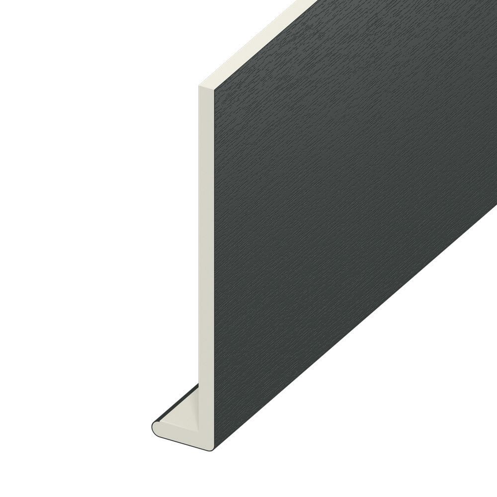 Wickes PVCu Anthracite Grey Window Fascia Board -