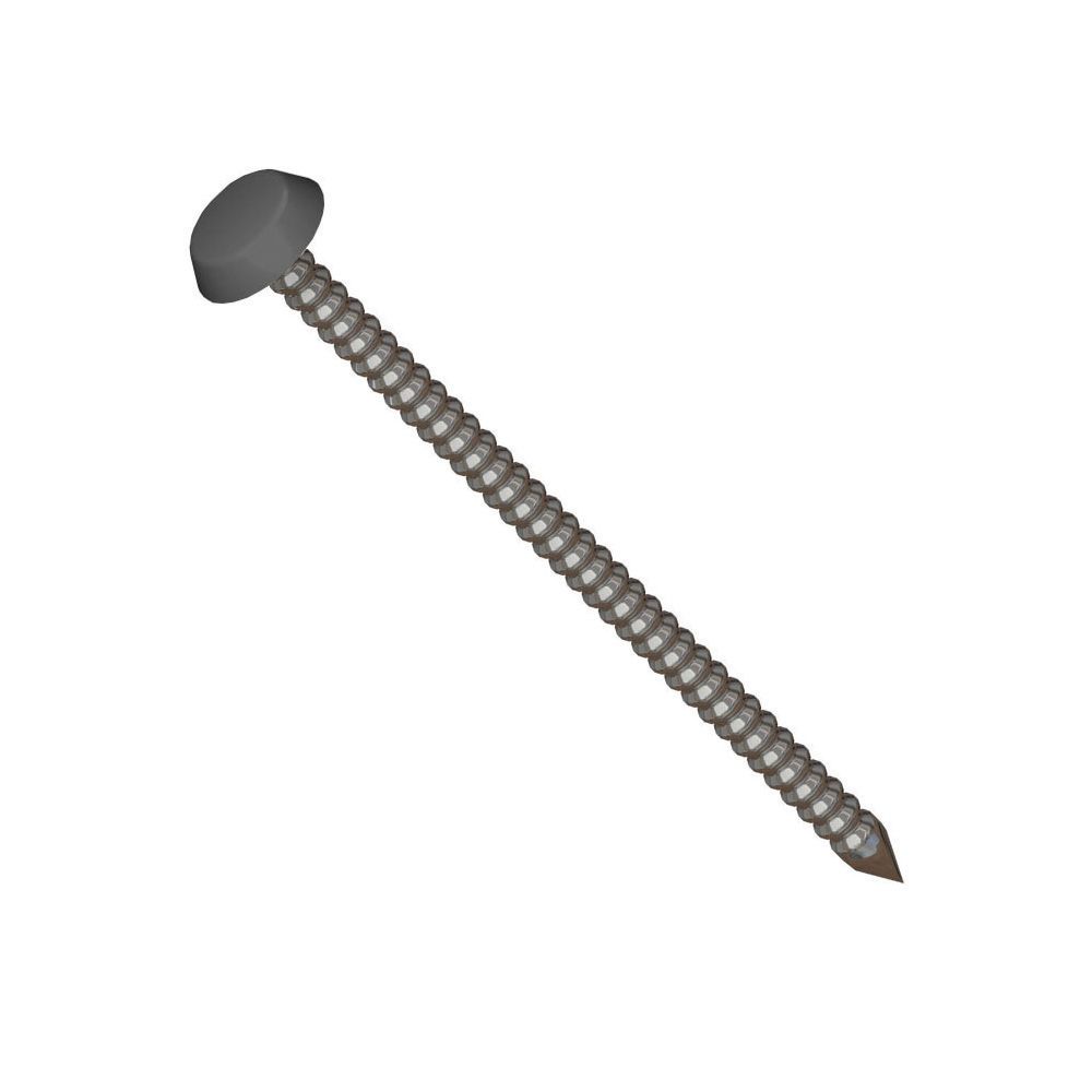 Image of Wickes Anthracite Grey Fixing Pins - Pack of 50