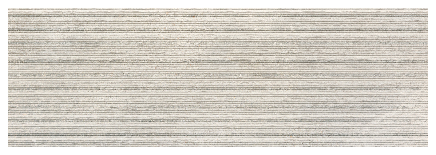 Wickes Boutique Paloma Grey Structure Ceramic Wall Tile - Cut Sample