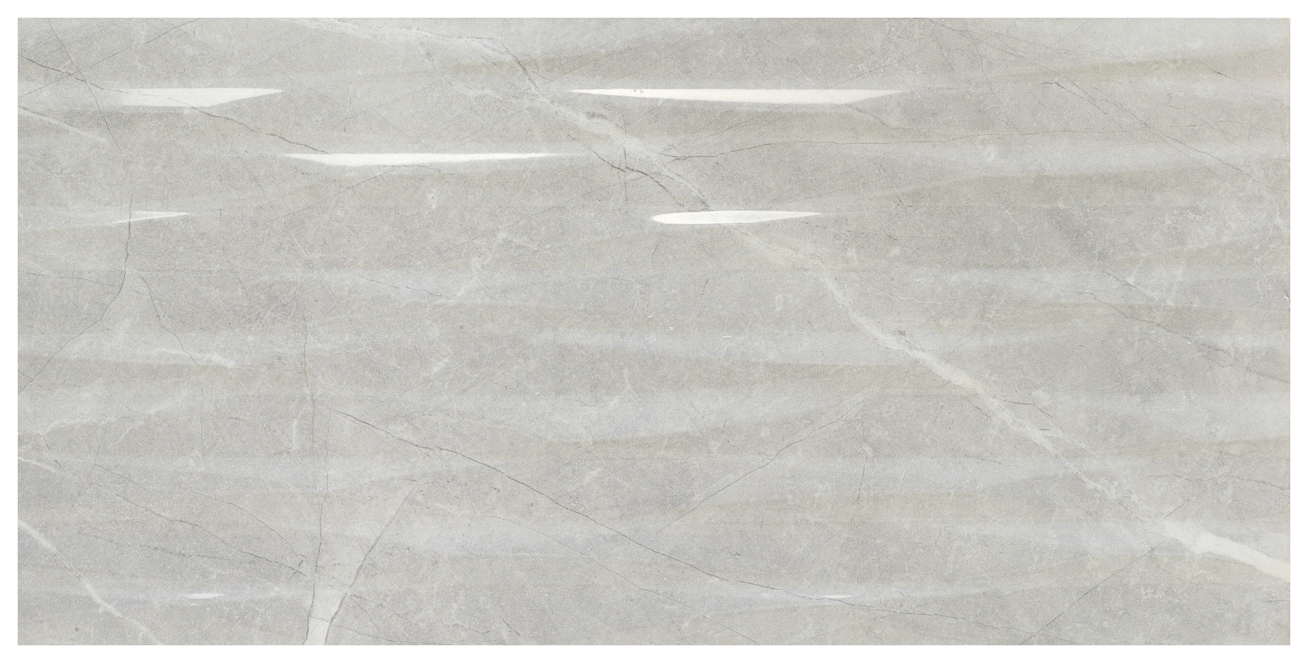 Wickes Boutique Bukan Silver Structure Ceramic Wall Tile - Cut Sample