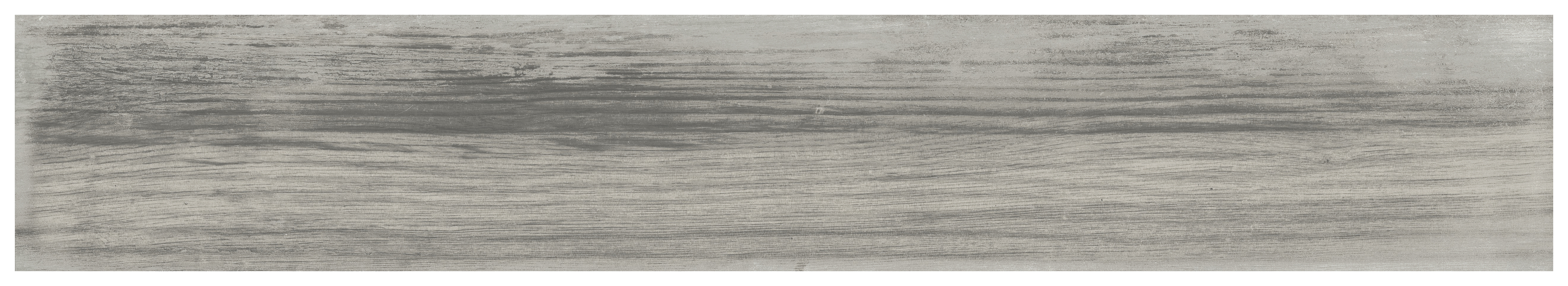 Wickes Boutique Oslo Grey Glazed Porcelain Wood Effect Tile - Cut Sample