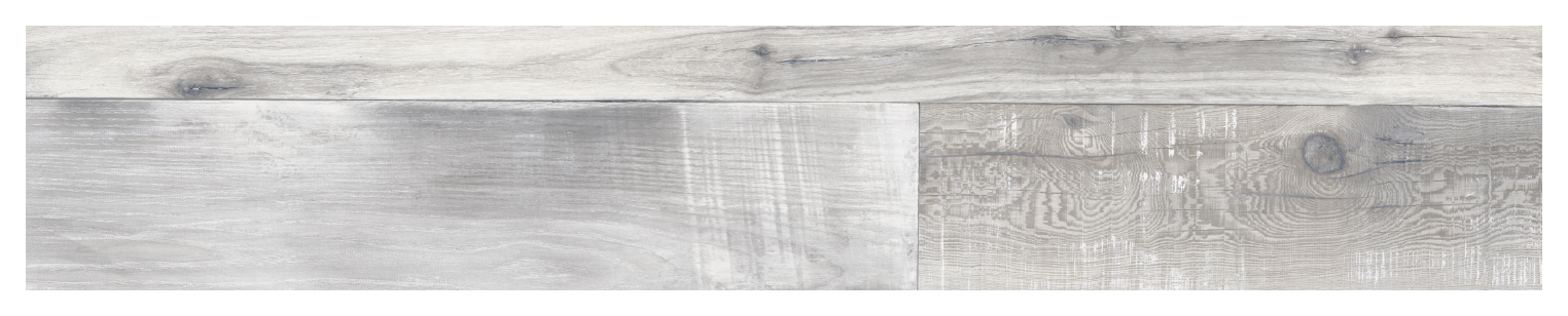 Wickes Boutique Kauri Grey Glazed Porcelain Wood Effect Tile - Cut Sample
