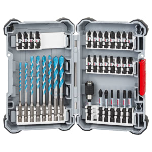 Bosch 2608577147 Case L 35 Piece Multi Construction Drill & Screwdriver Bit Set