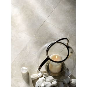 Wickes Boutique Platinum Polished Marble Wall & Floor Tile - 610 x 406mm