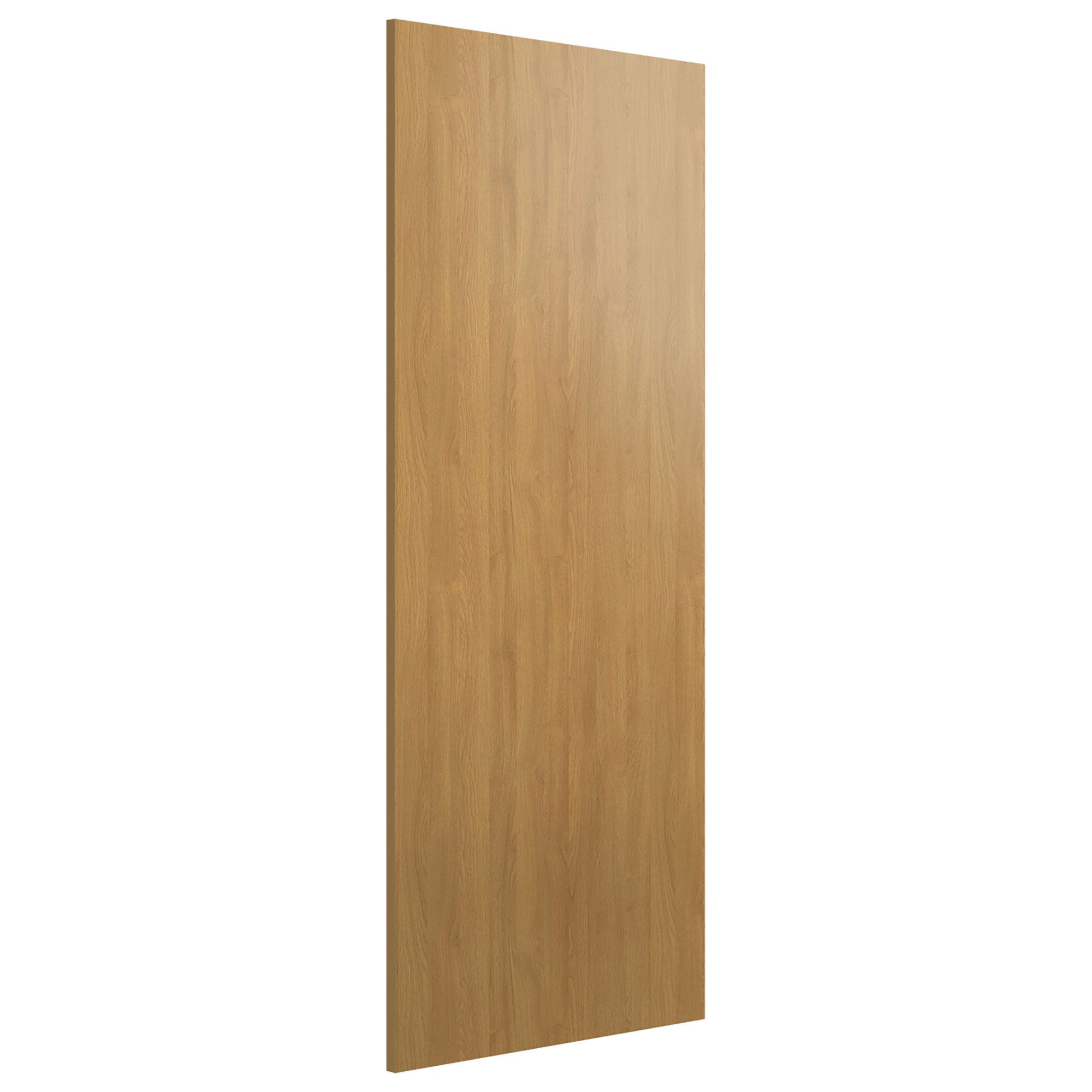 Image of Spacepro Wardrobe End Panel Oak - 2800mm x 620mm x 18mm with Fixing Blocks